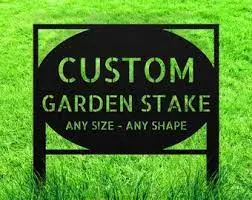 Outdoor metal signs designed for long-term durability