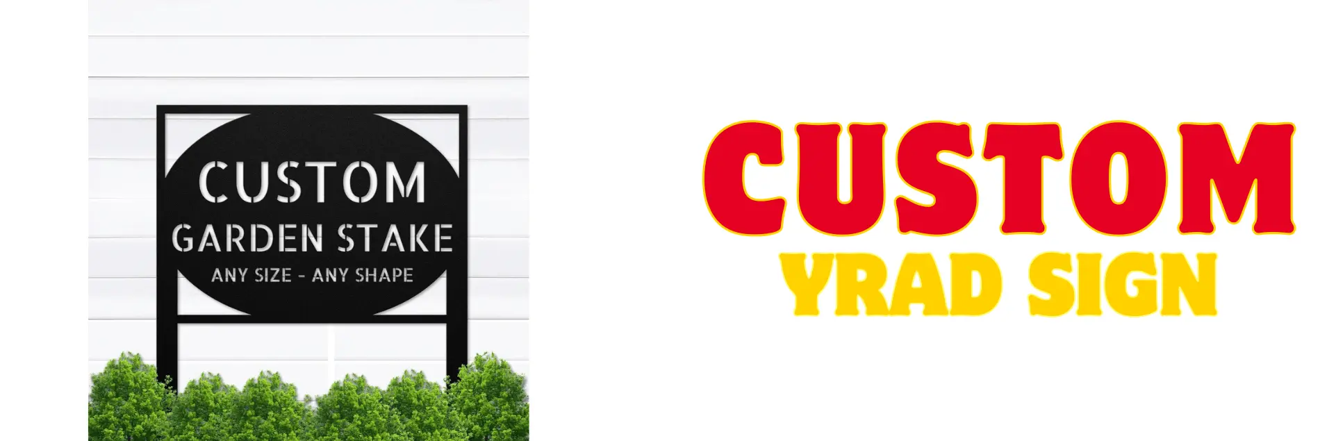 custom yard sign